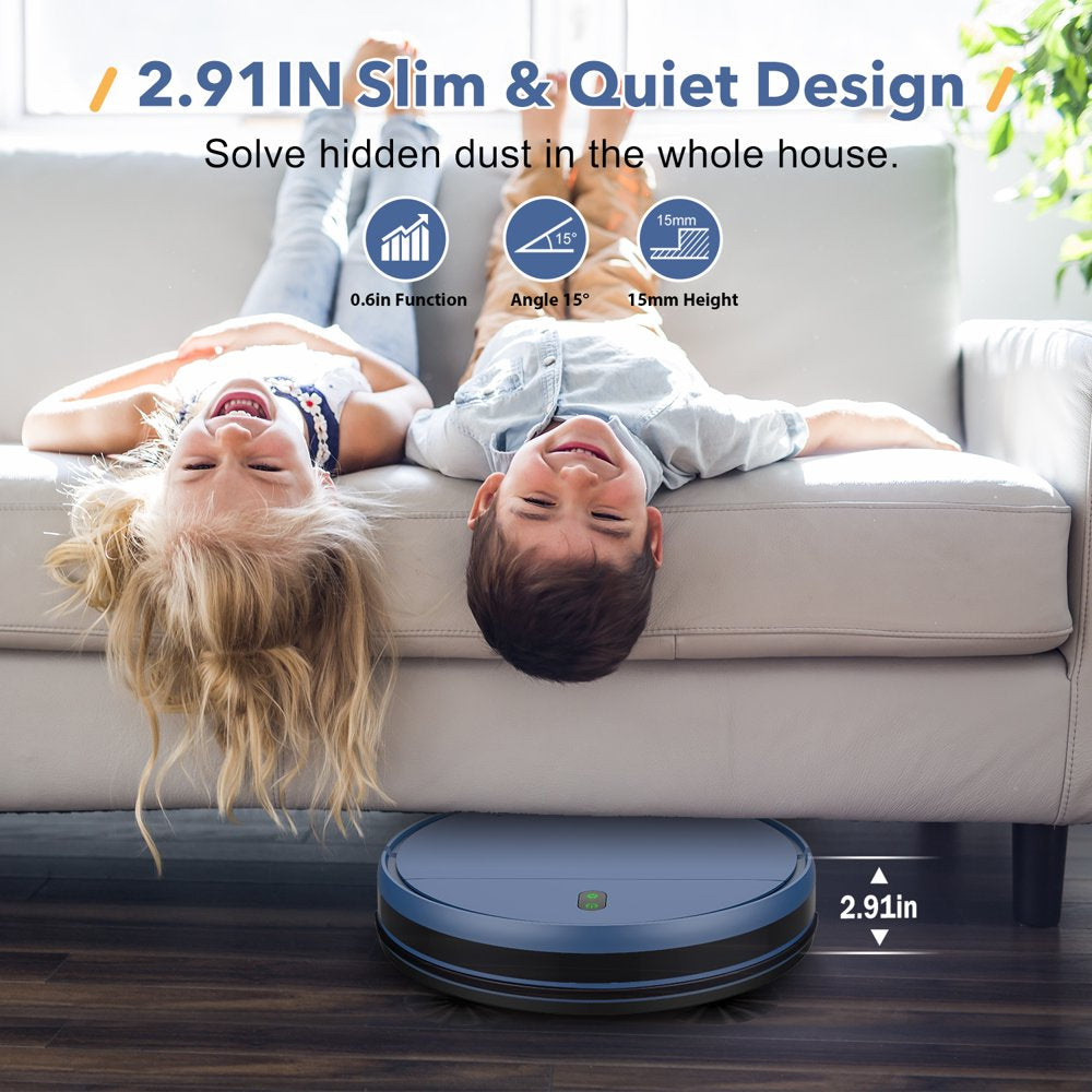 ONSON Robot Vacuum & Mop Combo, 1400Pa Suction, Alexa Compatible, Smart Sensors, 100 Min Runtime