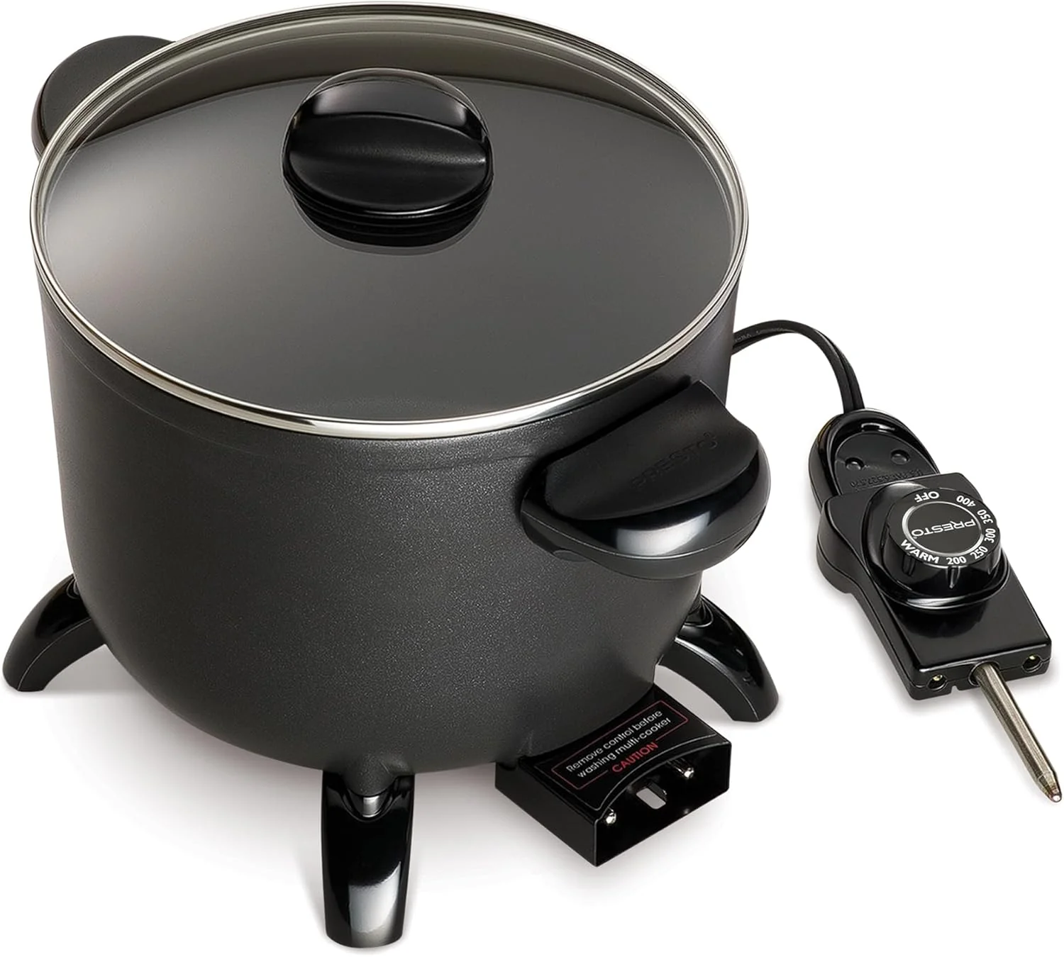 Presto 06006 Kitchen Kettle Multi-Cooker/Steamer, Black