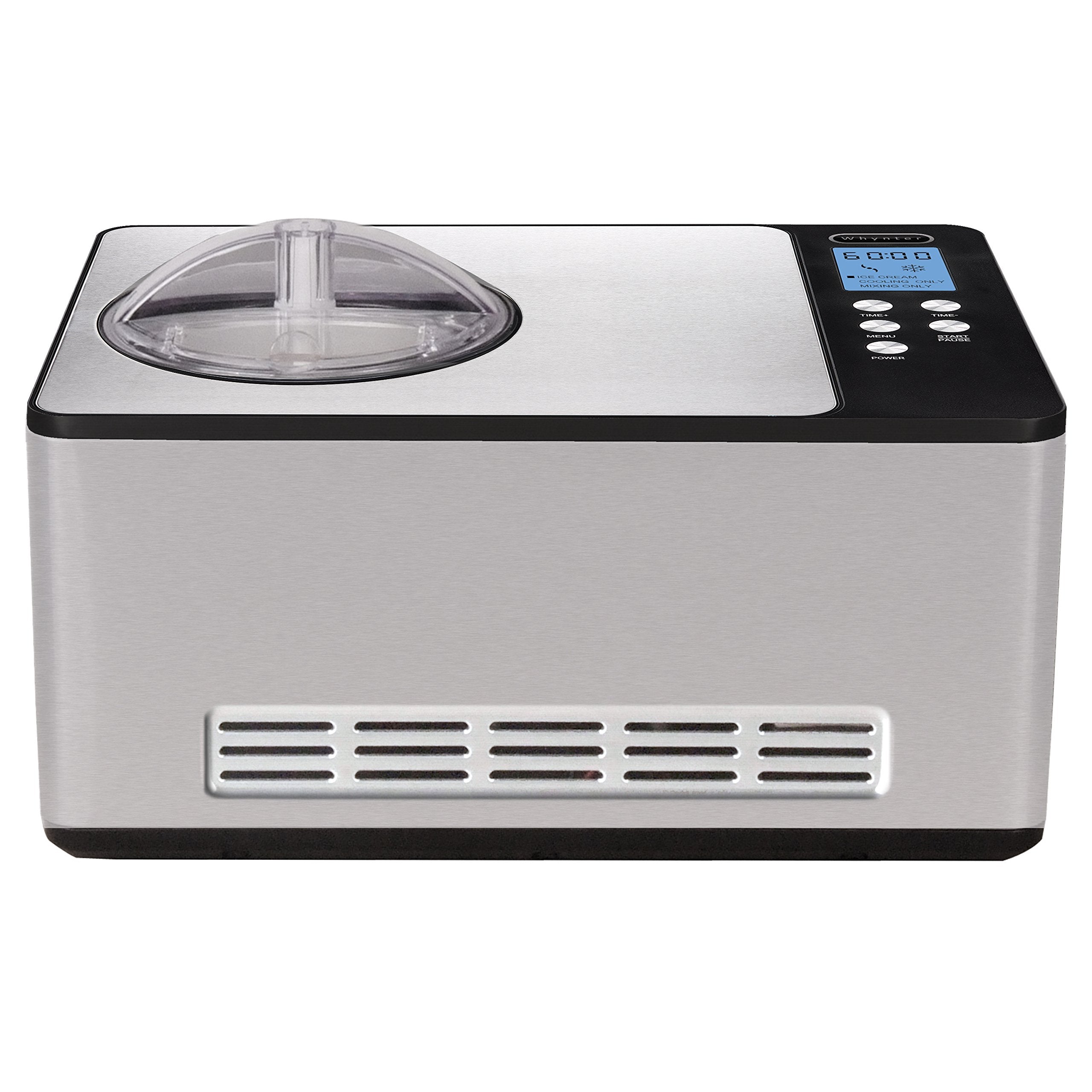 Whynter ICM-200LS 2.1 Quart Stainless Steel Automatic Ice Cream Maker with Built-in Compressor