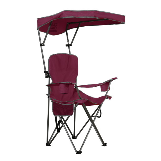 quik chair max shade adjustable folding camp chair