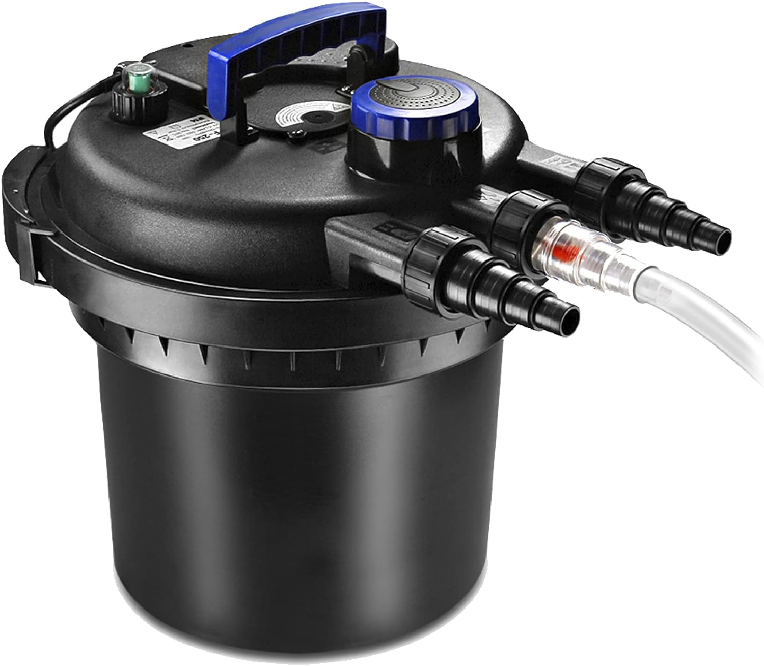 Pond Filter 2700-8000 Gallons 30000L – Bio Pond Filters for Outdoor Ponds with UV Light – Submersible Filtration System for Koi Fish, Aquarium Tank, Garden Water