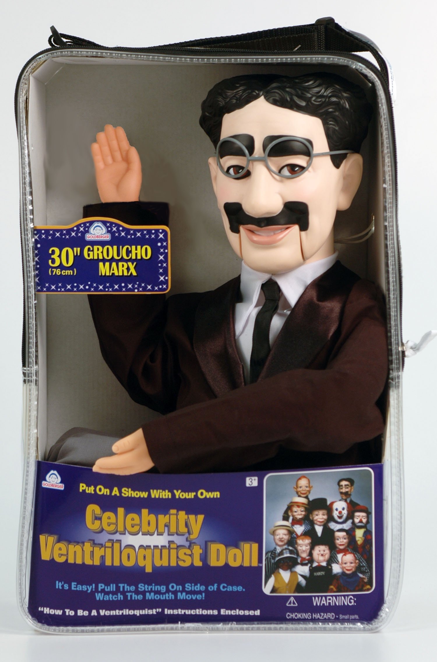 Groucho Ventriloquist Dummy Instruction Booklet