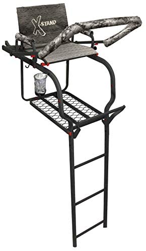X-Stand Treestands The Duke 20′ Single-Person Ladderstand Hunting Tree Stand