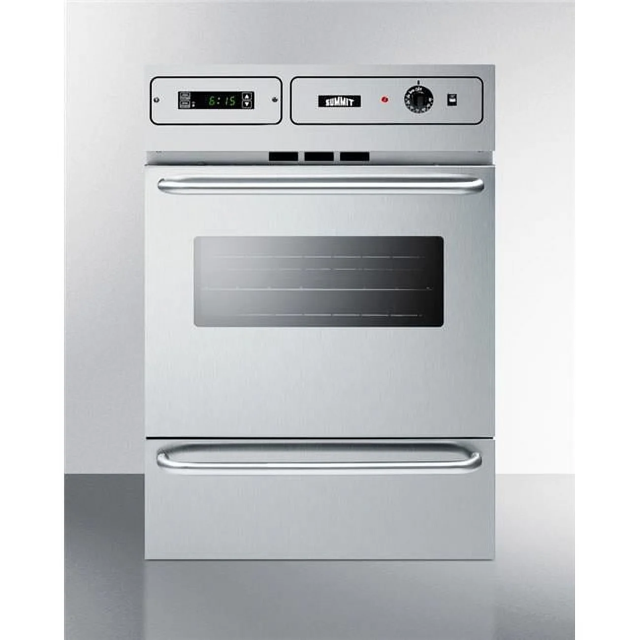 24 in. Single Gas Wall Oven – Stainless Steel