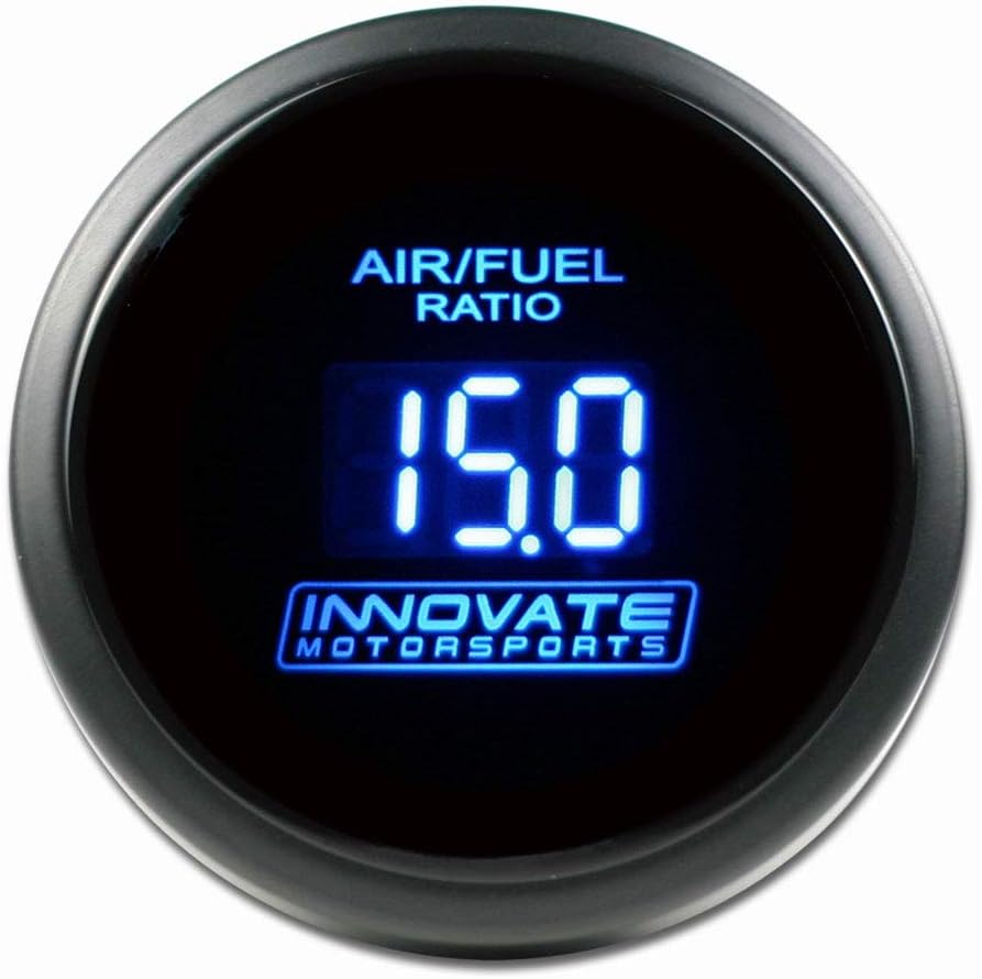 Innovate Motorsports Wideband Air/Fuel Gauge Kit with LC-2 & Bosch LSU 4.9 Sensor, 52mm LED Display