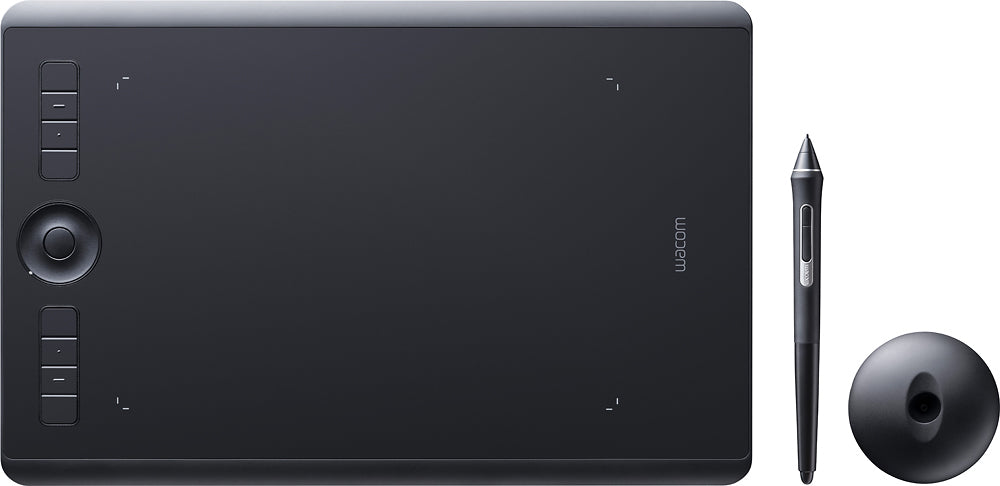 Wacom – Intuos Pro Pen Drawing Tablet (Medium) – Black
