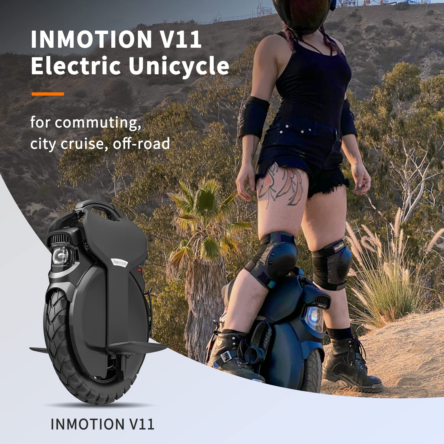 INMOTION Electric Unicycle Honeycomb Pedals