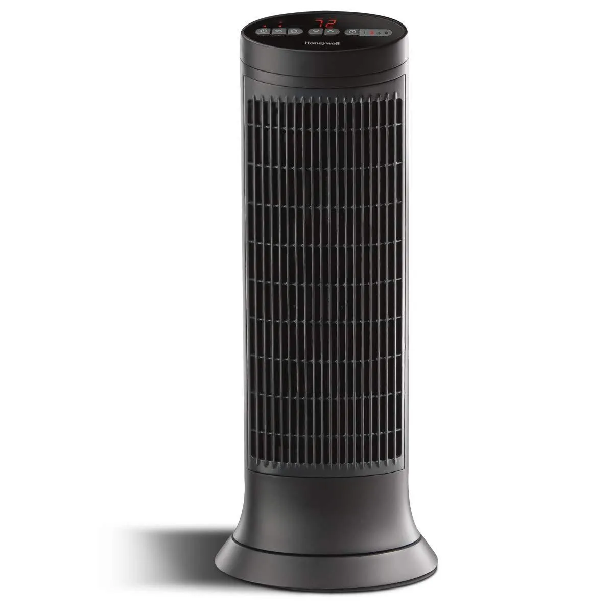 Digital Tower Heater, 750 – 1500 W, 10 1/8′′ X 8′′ X 23 1/4′′, Black
