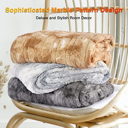 WOOMER Heated Blanket King Size Electric Blanket 90′′x 100′′