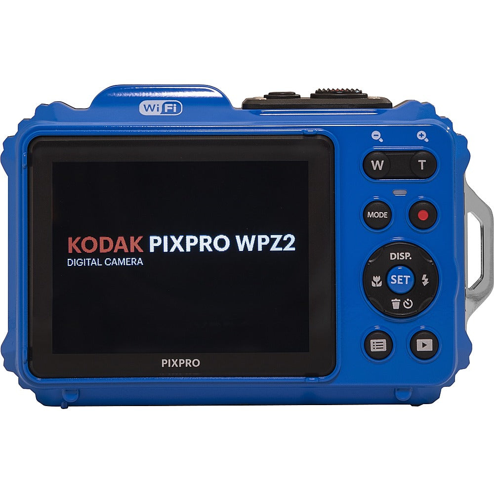 Kodak – PIXPRO WPZ2 16.0-Megapixel Waterproof Compact Camera – Electric Blue