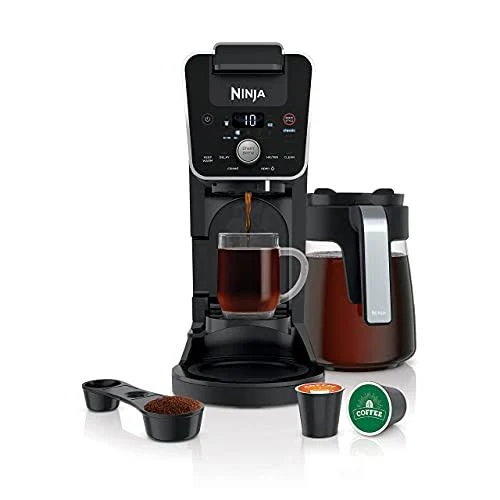 Ninja DualBrew Pro Specialty 12-Cup Coffee Maker 4 Brew Styl Frother Cfp301 Read