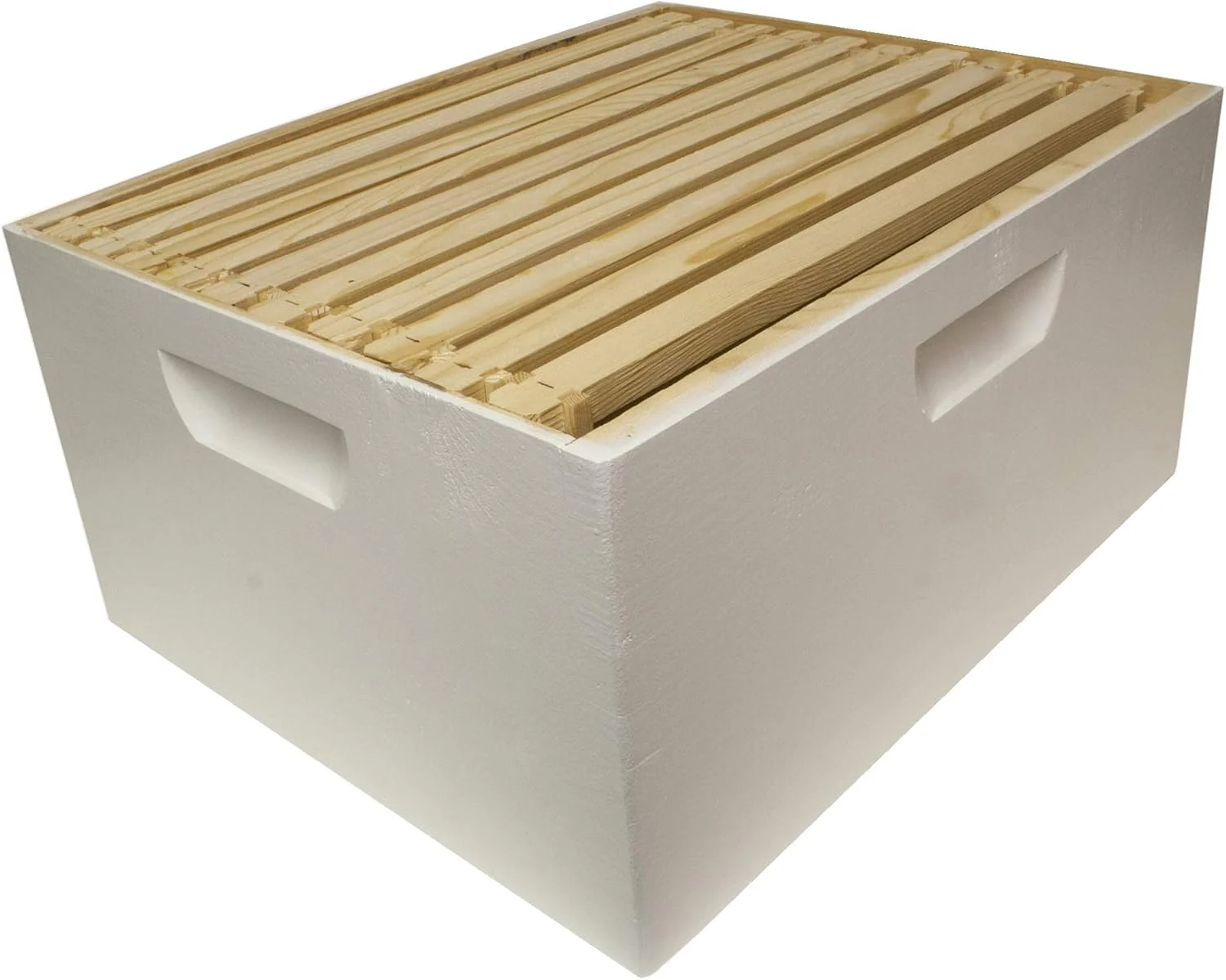 Harvest Lane Honey WWBCD-101 Deep Brood Box with Frames and Foundation