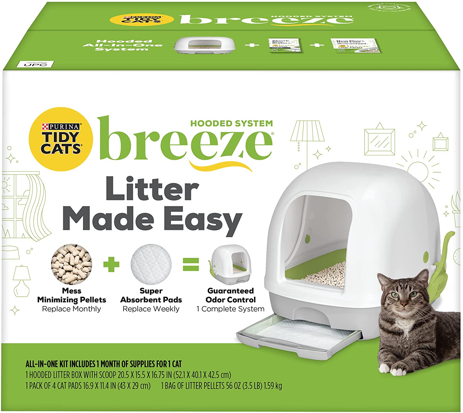 Purina Tidy Cats Breeze Cat Litter Box System Starter Kit