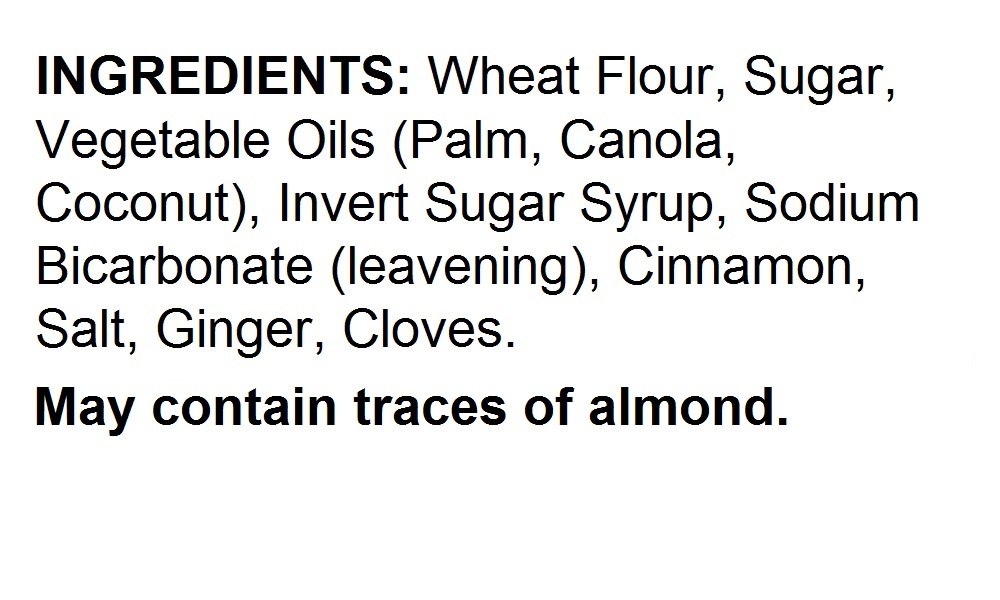 Annas Thins Ginger Pepparkakor Cookies, 5.25 oz, Pack of 12, Vegan, Non-GMO, Swedish Recipe