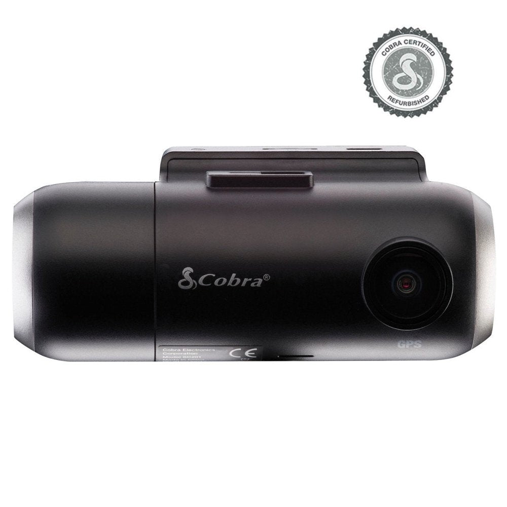 Cobra Smart Dash & Rear Cam SC 201 QHD 1080P Wifi GPS