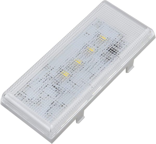 2 Pack W10515058 Led Light for Whirlpool Refrigerator Light,WPW10515058 Whirlpool Refrigerator Light,WRS325FDAM 04 Light,W10522611 W10465957 PS11755867,Compatible WRS325FDAM04/02