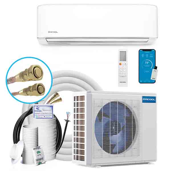MrCool DIY 4th Gen E Star 12K BTU Mini-Split Heat Pump System