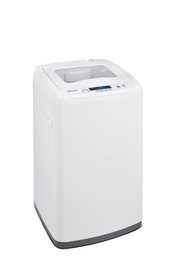 0.9 Cu. ft. Compact Topload Washer, White
