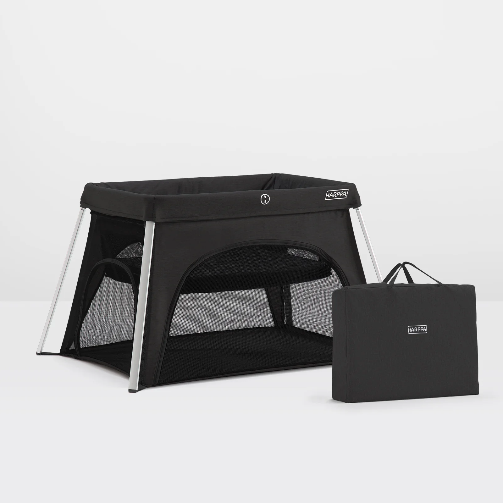 HARPPA Rossi | Lightweight Foldable Pack n Play Travel Crib with Comfy Mattress for Infants to Toddlers