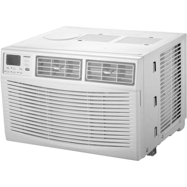 10,000 BTU 115V Window AC w/ Remote for Rooms upto 450 sq. ft. 24-Hour Timer 3-Speed Auto-Restart Digital Display White