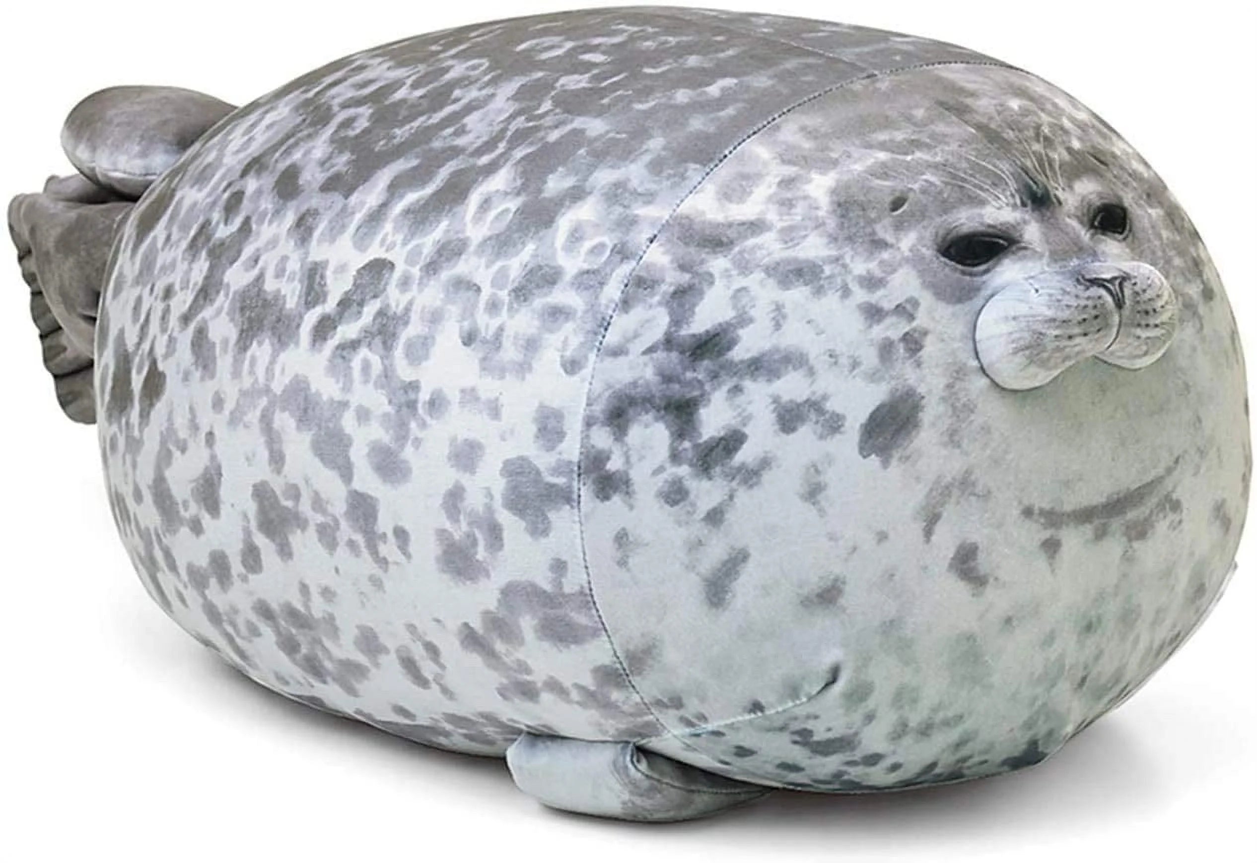 Chubby Blob Seal Pillow,Stuffed Cotton Plush Animal Toy Cute Ocean Large(23.6 in)...