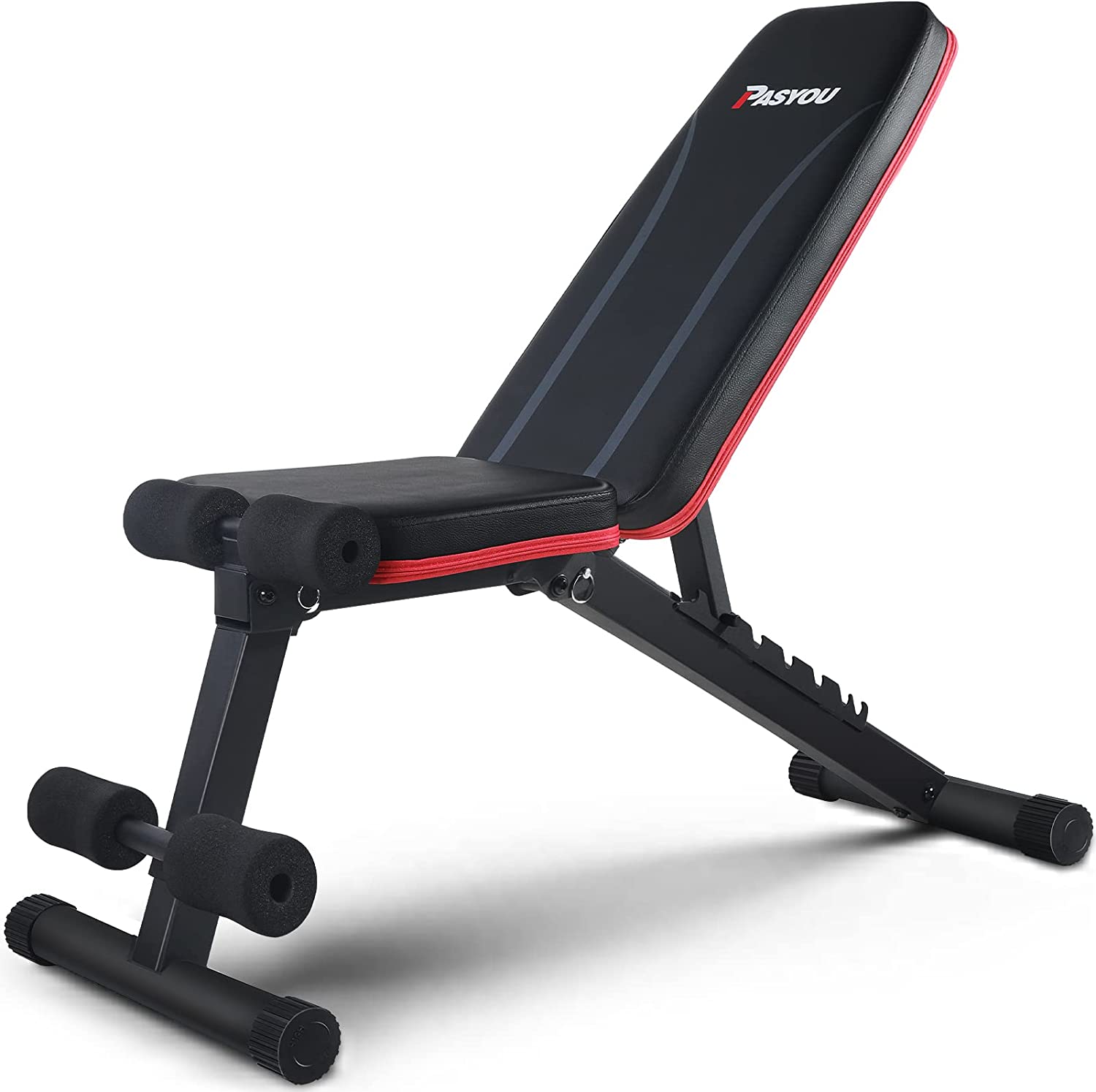 PASYOU Adjustable Weight Bench Full Body Workout Multi-Purpose