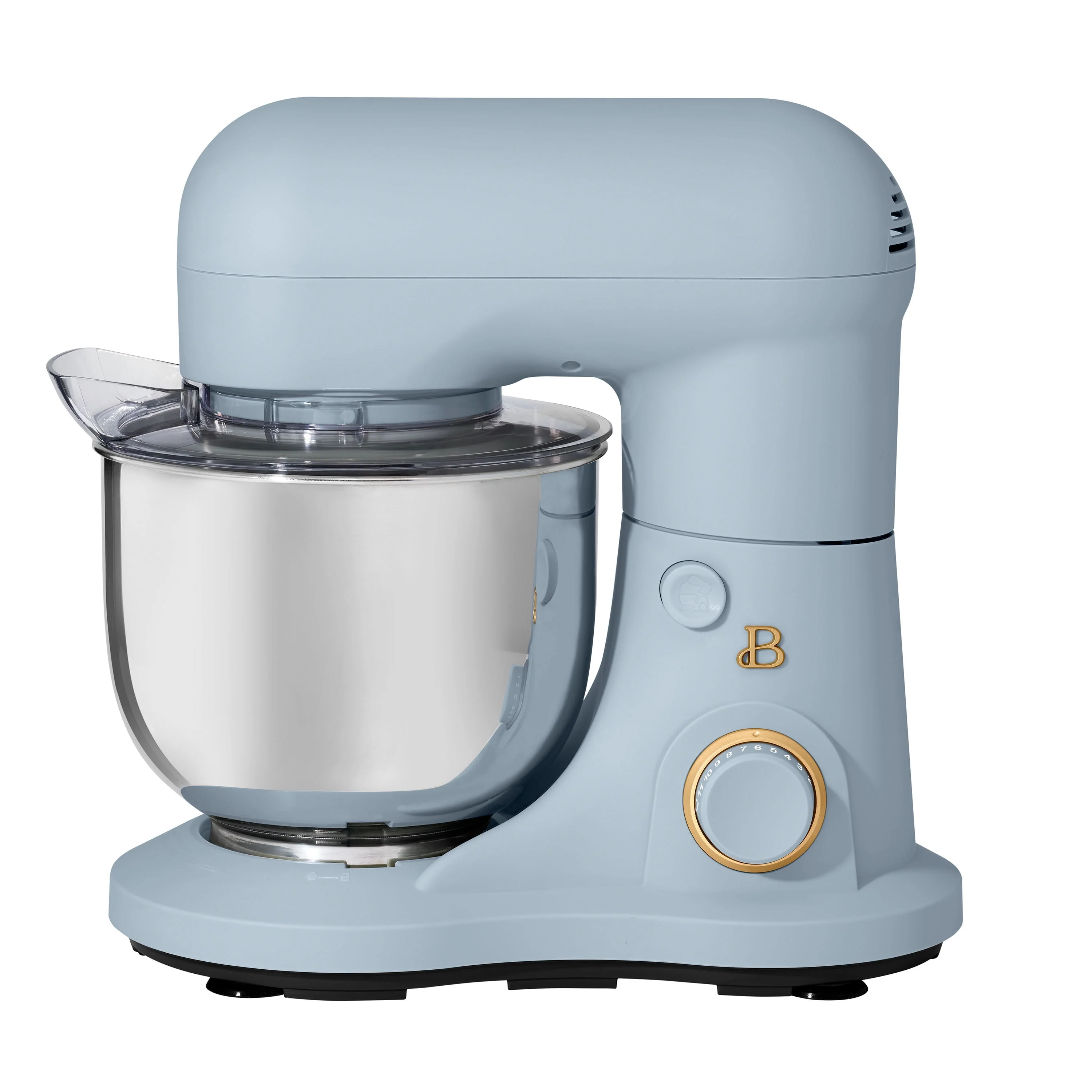 Beautiful 3.5 Qt Stand Mixer, Lightweight & Powerful with Tilt-Head, Cornflower Blue by Drew Barrymore