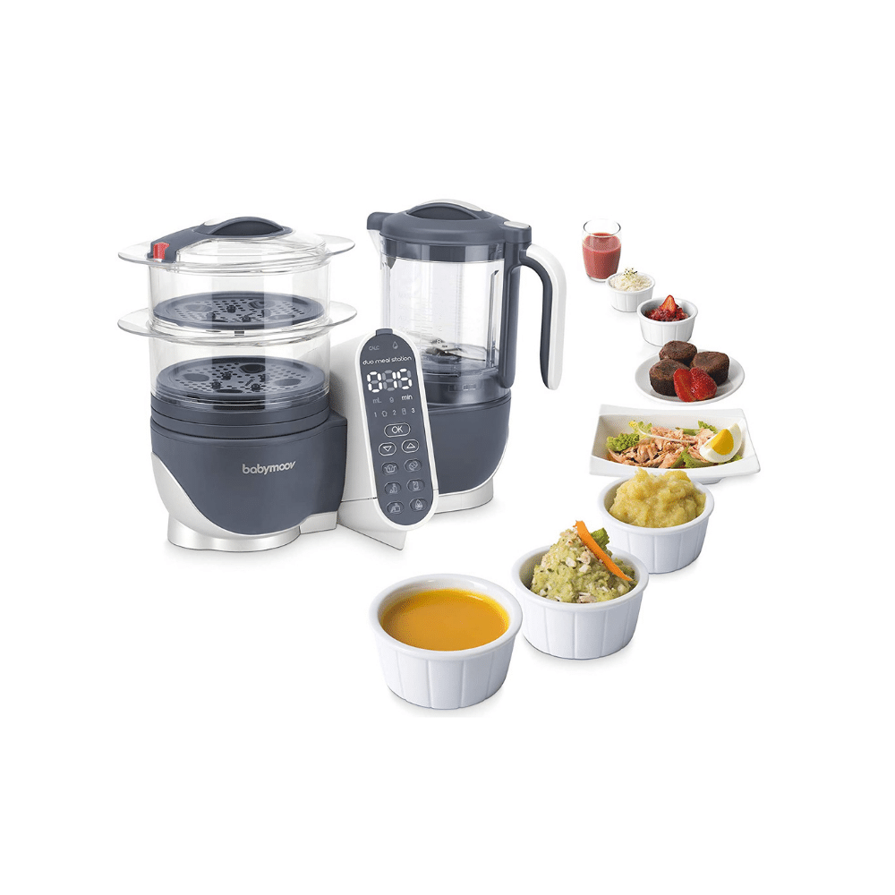 Babymoov Duo Meal Station Food Maker 6 In 1 Food Processor