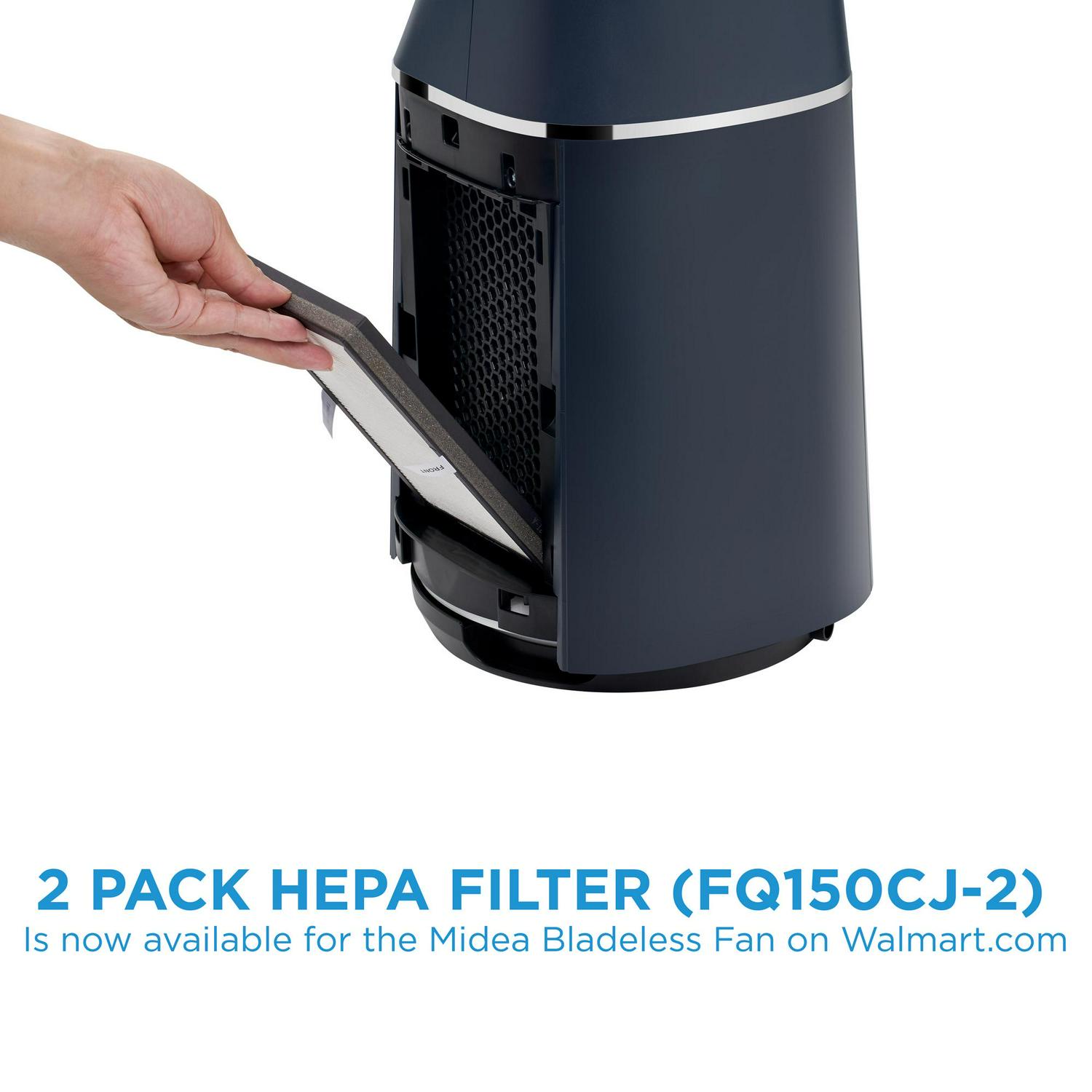 Midea 41 Bladeless DC Tower Fan and HEPA Air Purifier with Remote Control