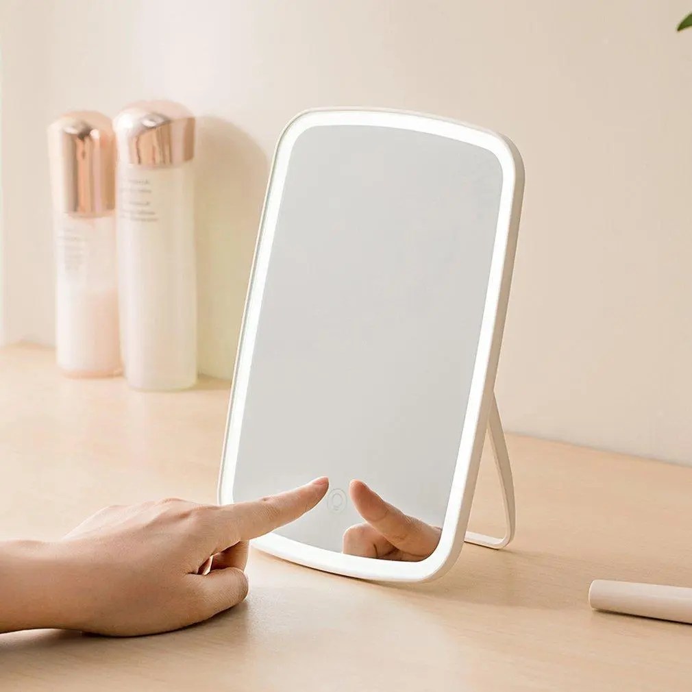 Touchscreen Portable Makeup Mirror With Lights Led Mirror