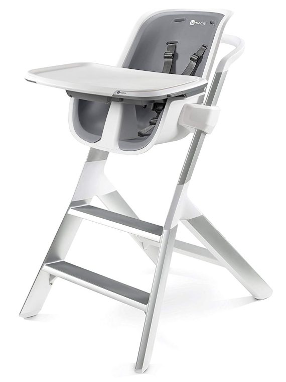 4moms High Chair, White/Grey