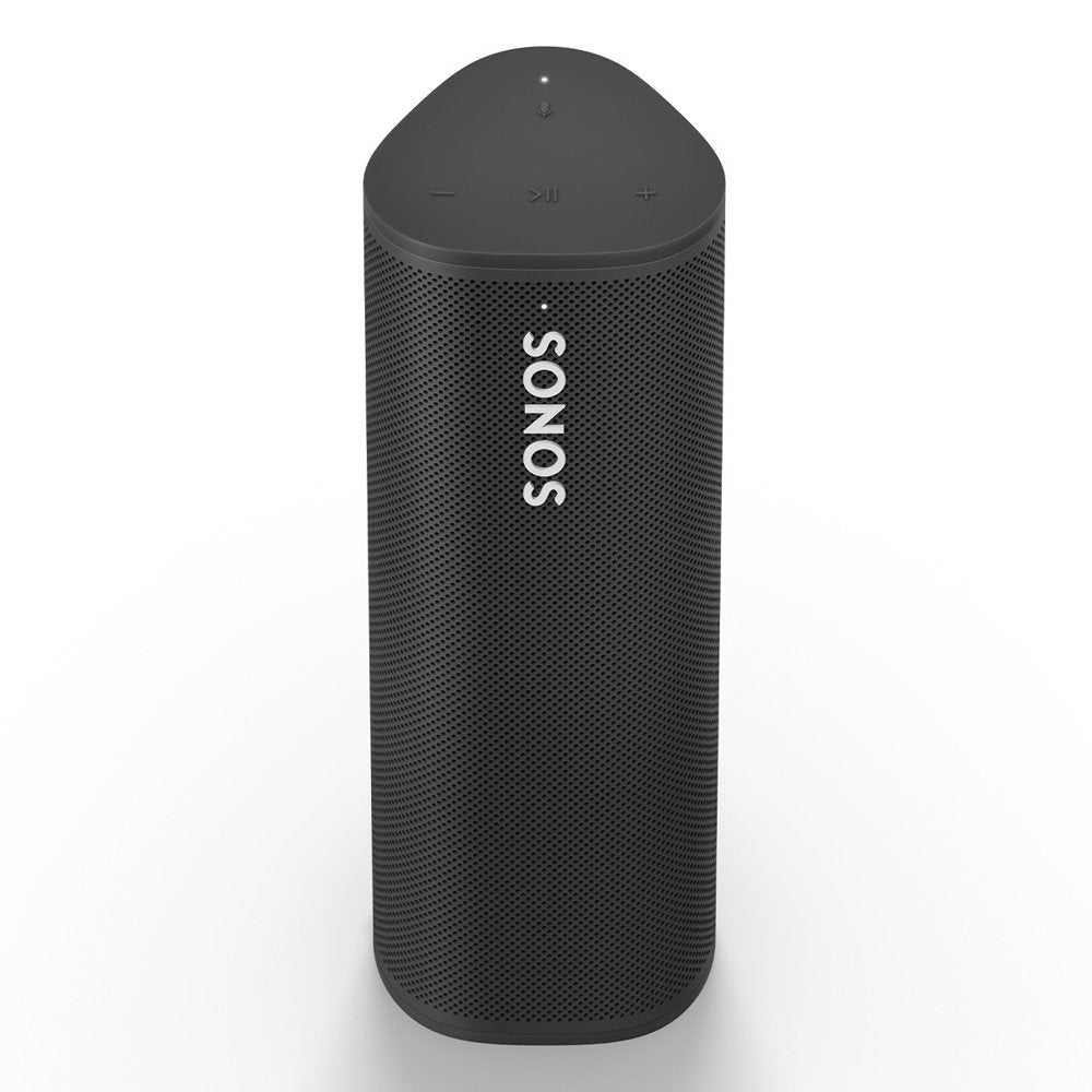 Sonos Roam Portable Smart Speaker, WiFi & Bluetooth, 10-Hour Playtime, Waterproof, App & Voice Controlled