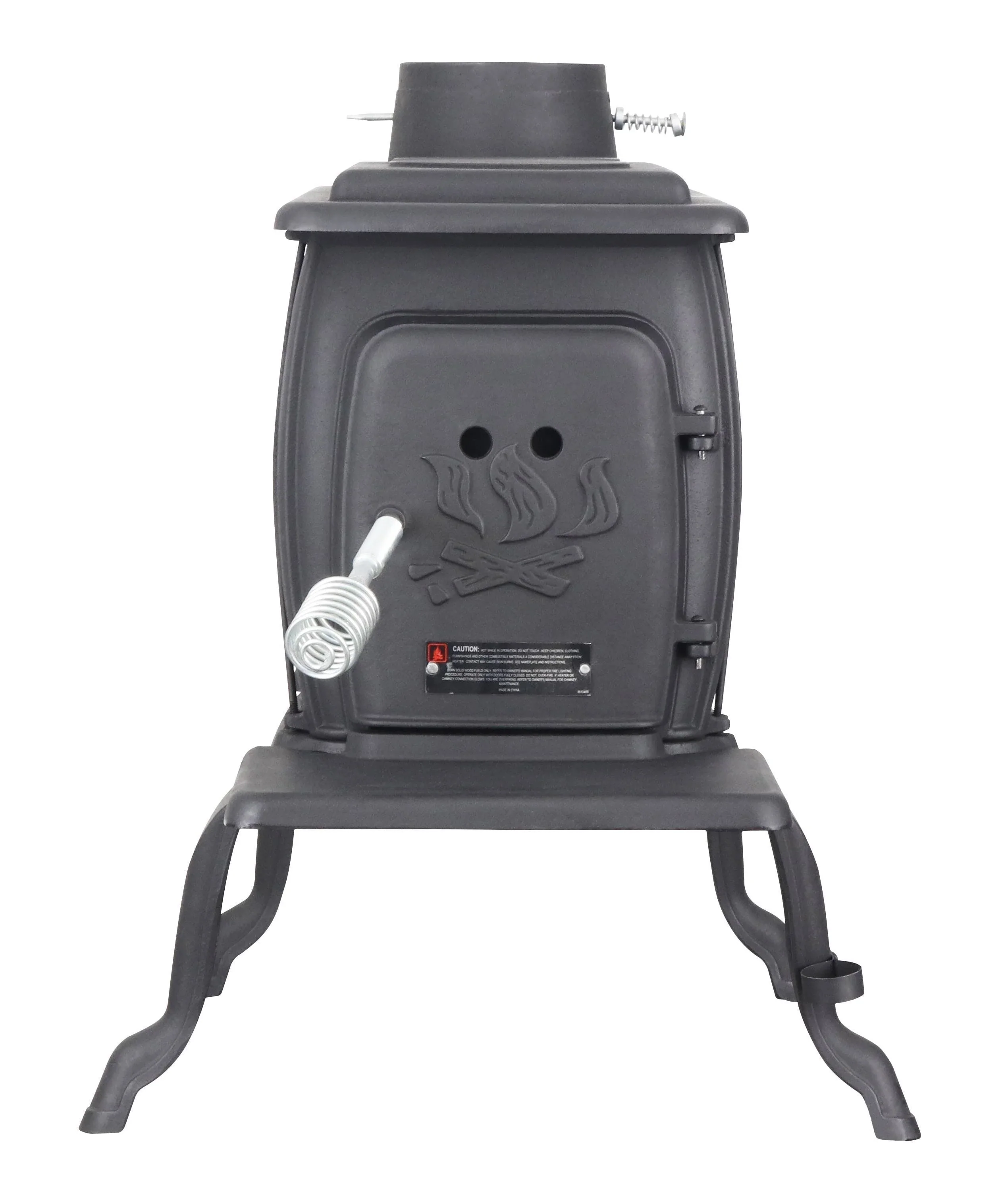 US Stove 900 Sq. ft. Cast Iron Wood Stove