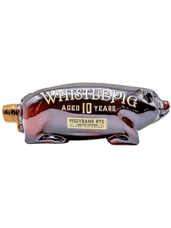 WhistlePig PiggyBank 10 Year Rye Whiskey, Limited Edition, 1L, Batch 2