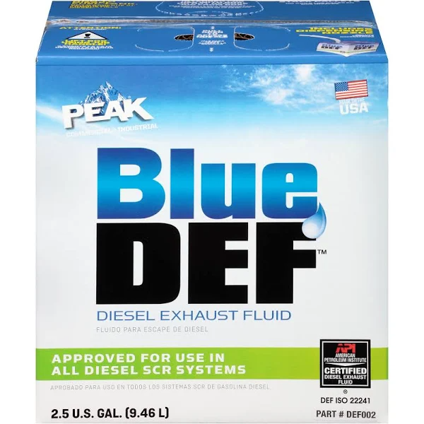 Blue DEF Diesel Exhaust Fluid - 2.5 gallon