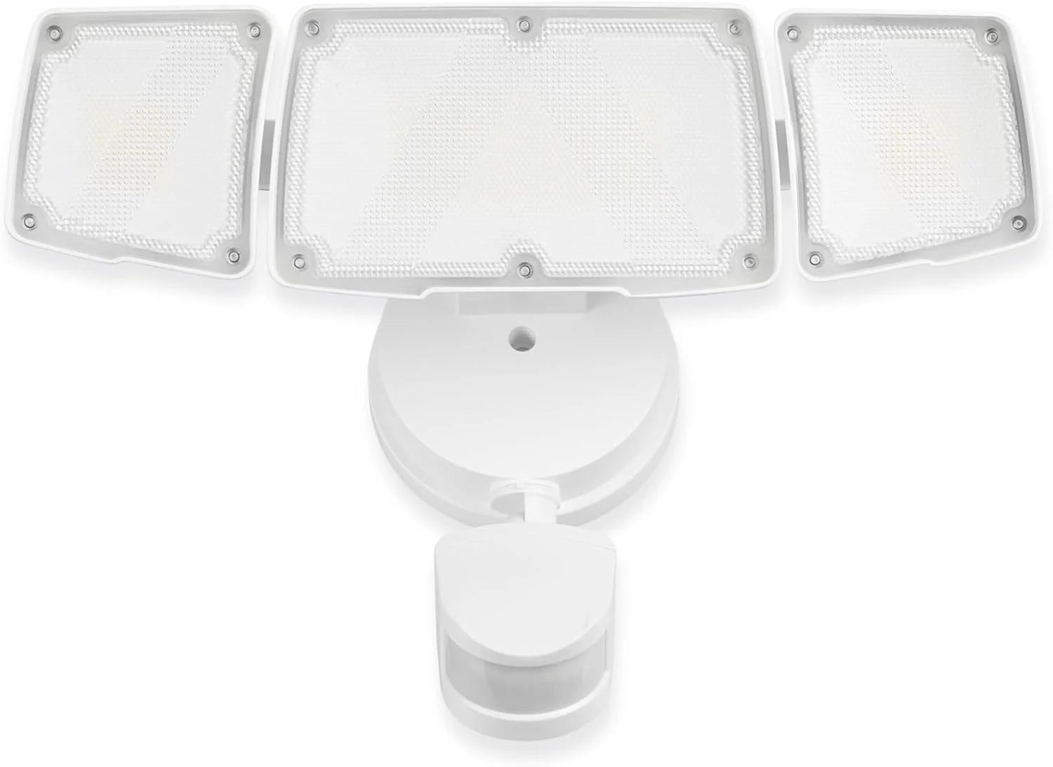 R.W.FLAME LED Flood Motion Sensor Outdoor Lights, 50W, 5500LM, 5000K, Wet Location Waterproof, 4 Lighting Modes, 4 Durations, 3 Detection Distances - White