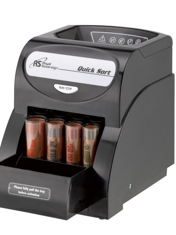 Royal Sovereign One Row Electric Coin Sorter, QS-1AC