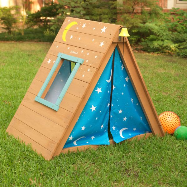 A-Frame Wooden Hideaway    Climber Toddler Climbing Toy