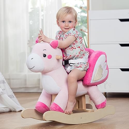 Labebe Rocking Unicorn Rocker Stuffed