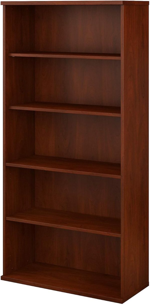 136HC-Z Studio C 5-Shelf 73-Inch H Bookcase, Hansen Cherry