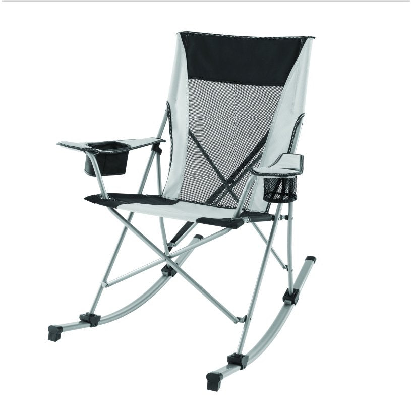 ozark trail outdoor tension camp 2 in 1 rocking chair white
