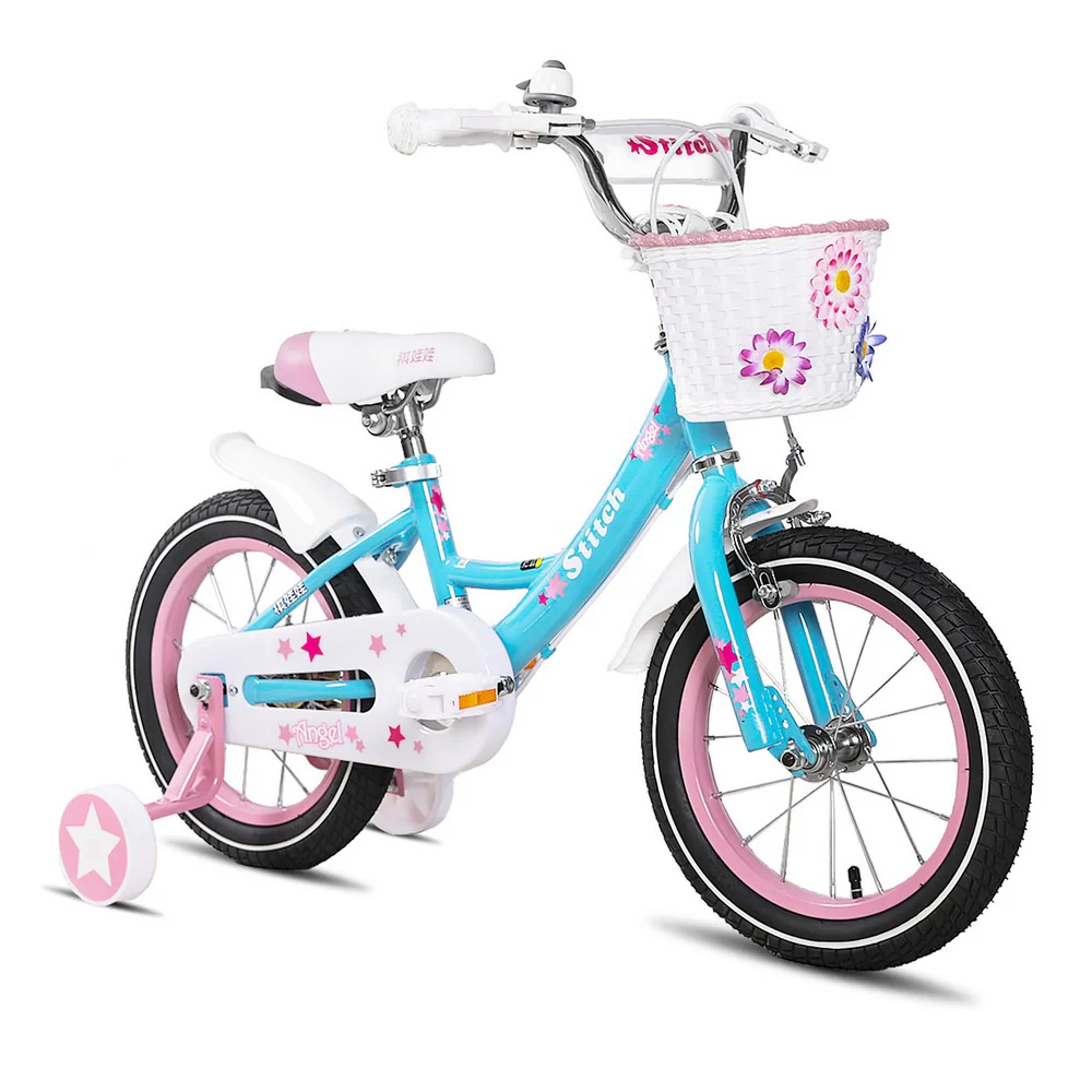 JOYSTAR British Girls Kids Bike for Toddlers and Kids Ages 2-7 Year Old