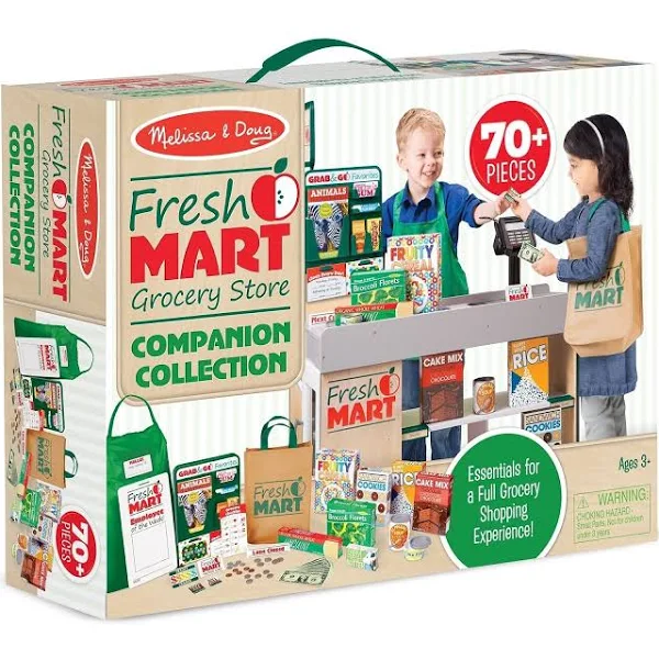 Melissa & Doug Grocery Store, Fresh Mart, Companion Collection