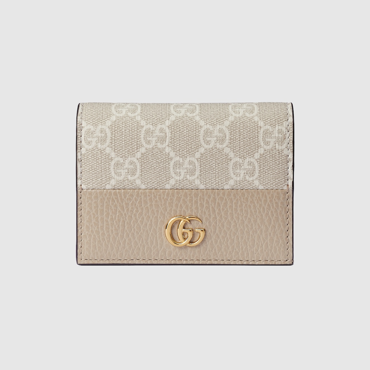 Replicate GG Marmont Bi-Color Card Case Wallet(1:1 replica)