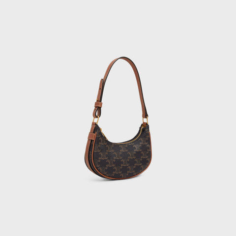 Replicate MINI AVA IN TRIOMPHE CANVAS AND CALFSKIN TAN(1:1 replica)