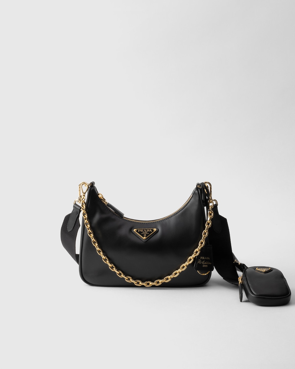 Replicate Prada Re-Edition 2005 Leather Bag(1:1 replica)