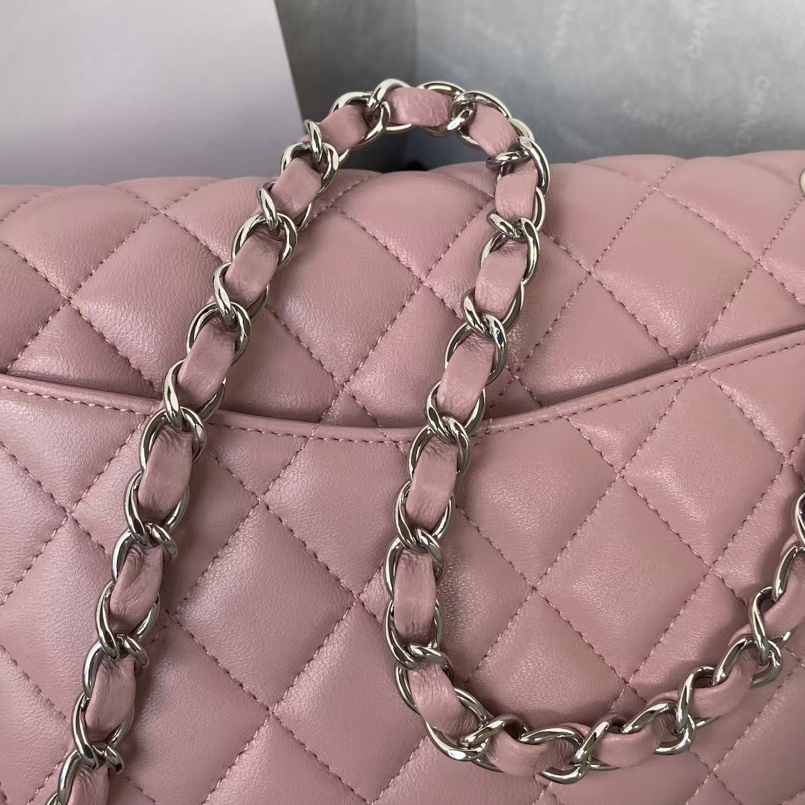Replicate Chanel Classic 11.12 Handbag Silver Hardware(1:1 replica)