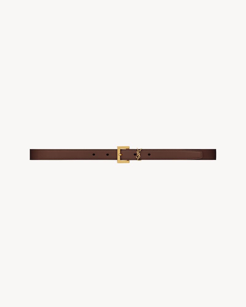 Replicate cassandre thin belt in smooth leather(1:1 replica)