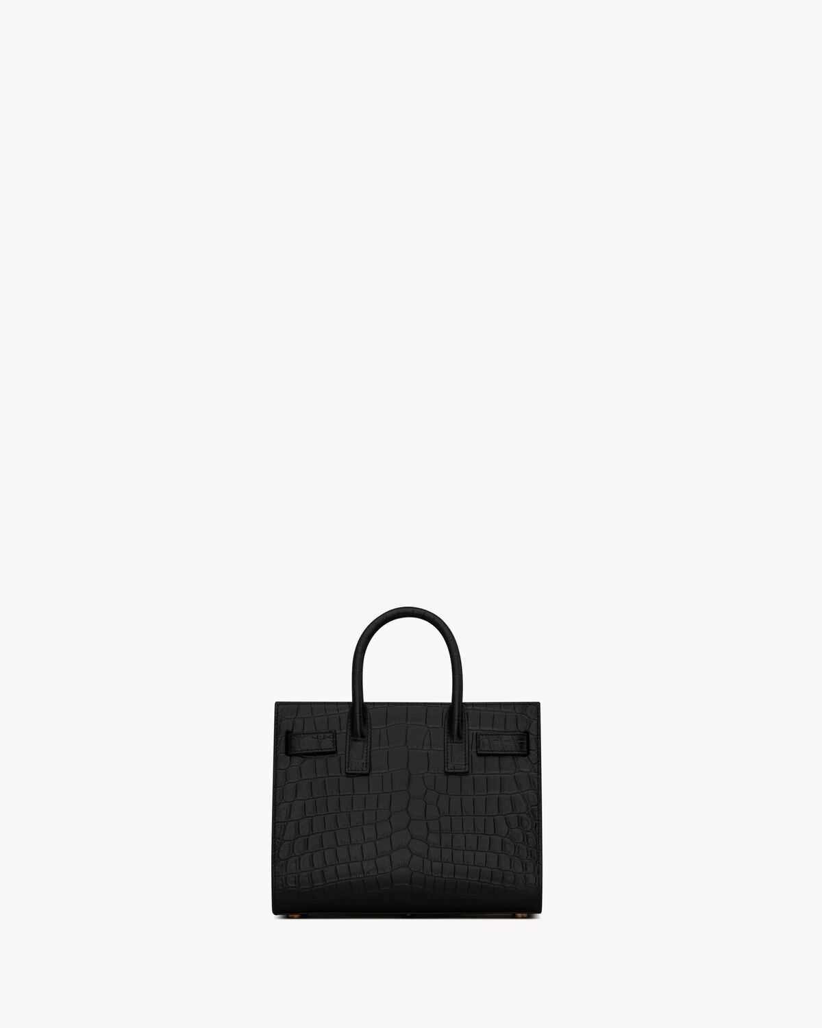Replicate YSL Sac De Jour In Crocodile Embossed Leather   Nano(1:1 replica)