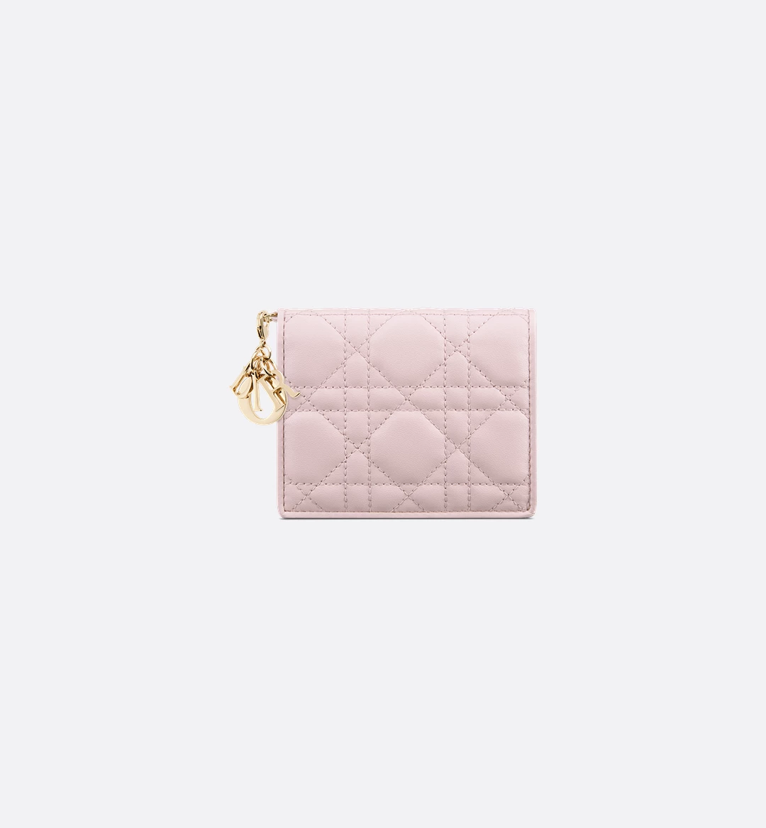 Replicate Mini Lady Dior Gardenia Wallet(1:1 replica)